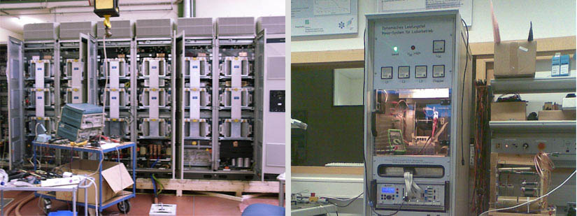 Fehlersuche an einem 1MW IGBT Umrichter & Messplatz für IGBT Umrichter